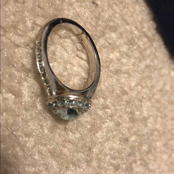Swarovski Ring EUC Blue Crystal Original Box - Picture 5 of 8